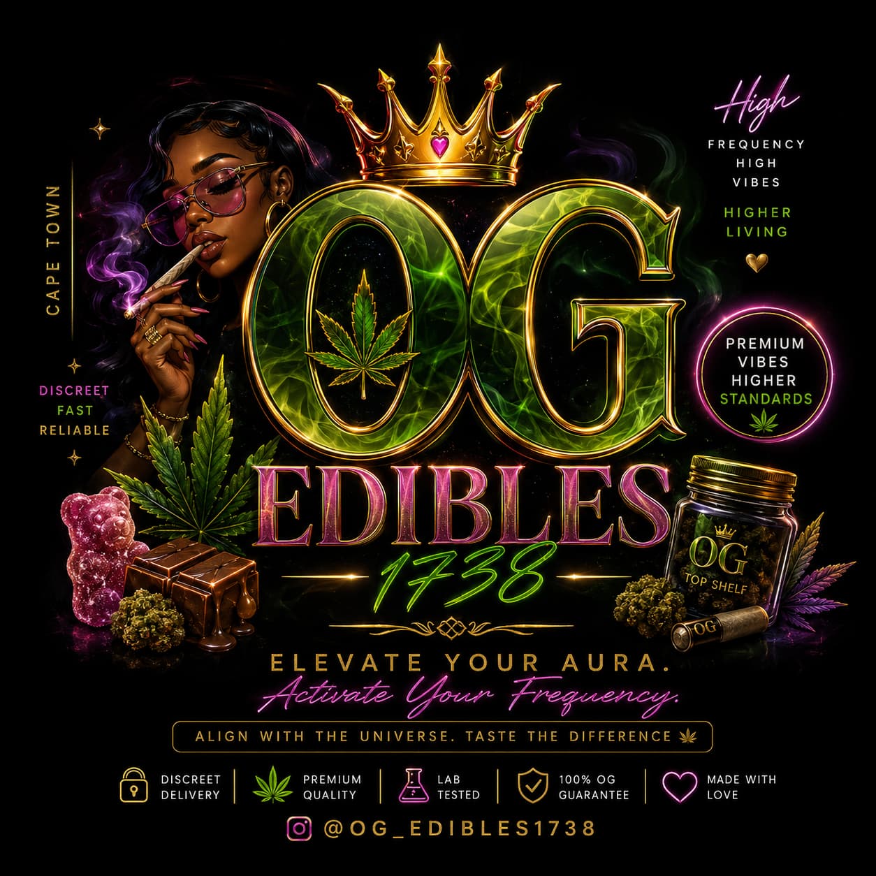 OG EDIBLES1738 Logo